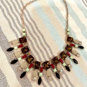 J. Crew stone statement necklace